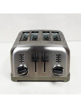 Cuisinart CPT-180 4 Slice Toaster Bagel Reheat Defrost Settings Stainless Steel